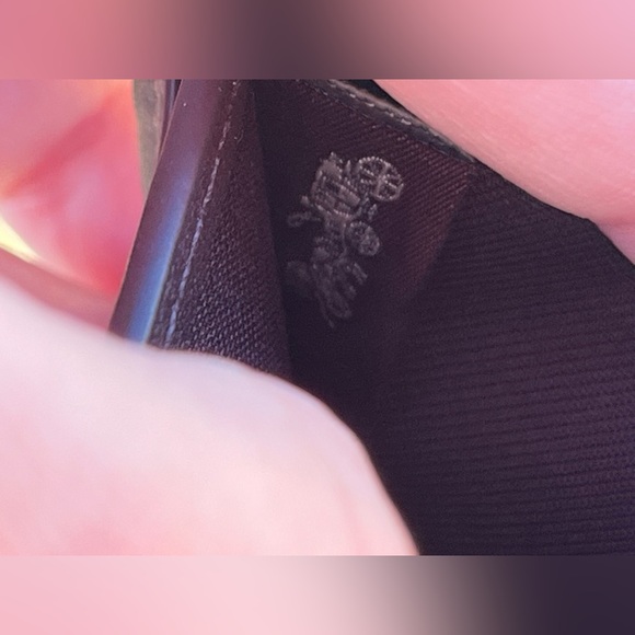 Like New Coach Colorblock Trifold Wallet - Picture 11 of 13